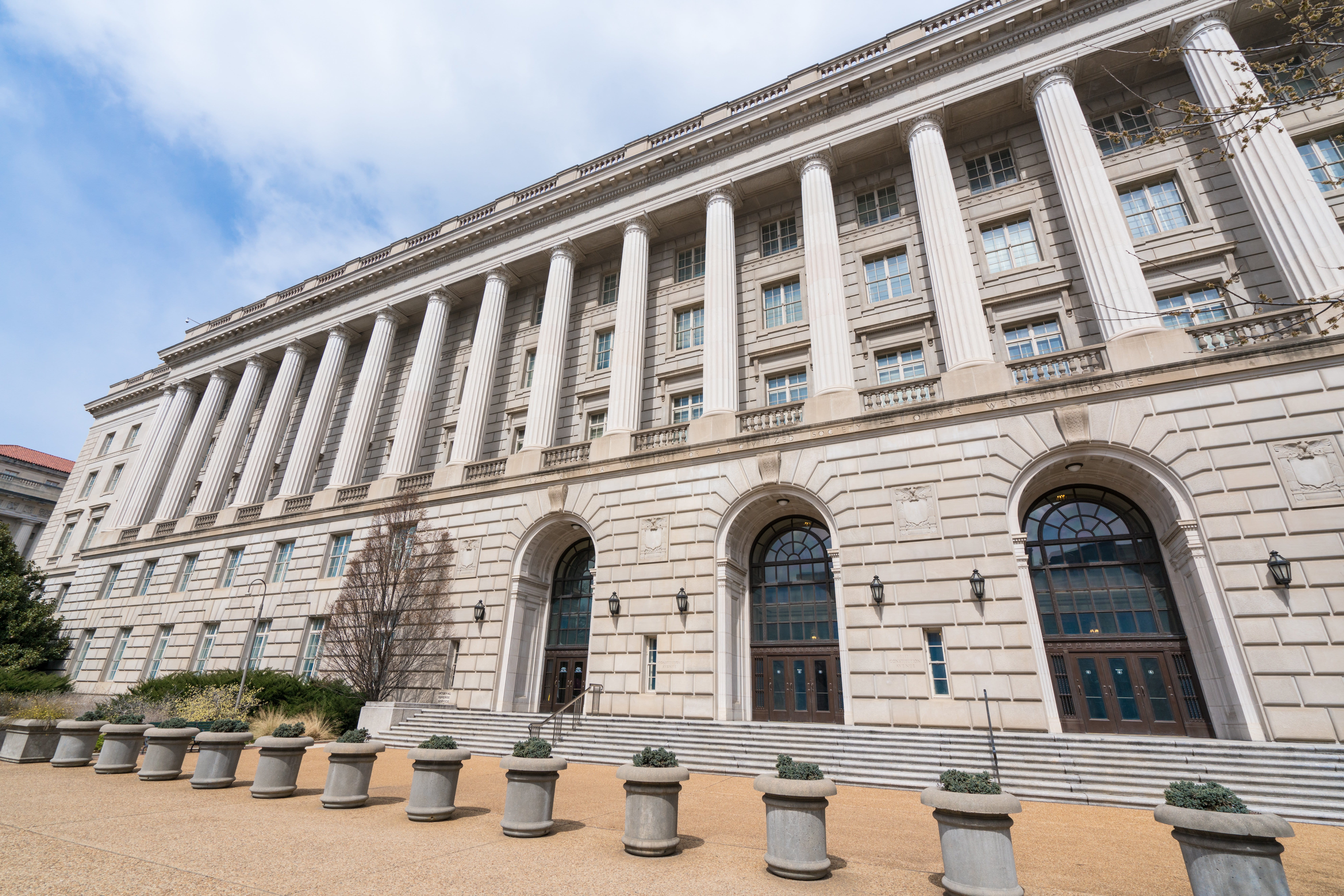 tax building exterior
